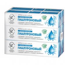 Невская косметика Крем для лица Гиалуроновый, 40 мл, 6 шт/