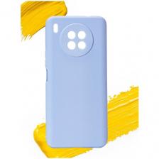 Чехол для Honor 50 Lite / чехол на хонор 50 лайт силикон матовый фиолетовый
