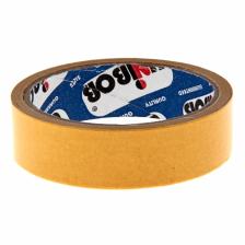 Клейкая лента UNIBOB, двусторонняя, белая основа, 25 мм x 10 м