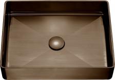 Накладная раковина AltroBagno Accordo 001012 BrAn состаренная бронза