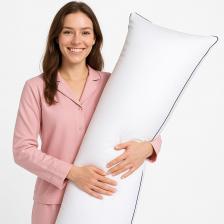 Подушка для обнимания тела Dakimakura, длина 150x50 см, хлопковая внутренняя наполнитель, прямоугольная подушка для сна, прямоугольная вставка, внутренняя пуховая подушка