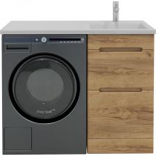 1. Прочный материал: Тумба изготовлена из высококачественных материалов, которые обеспечивают долгий срок службы и устойчивость к воздействию влаги. 2. Универсальность: Тумба Ruvann прекрасно подойдет для хранения различных предметов в ванной комнате - от косметики до полотенец. 3. Эргономичный дизайн: Тумба имеет удобные ящики для хранения с плавным закрыванием благодаря доводчикам. 4. Современный стиль: Дизайн тумбы выполнен в современном стиле, что позволяет ей гармонично сочетаться с любой ванной комнатой. 5. Простая установка: Тумба легко устанавливается на полу и дополнительно крепится к стене благодаря специальным креплениям, входящим в комплект поставки. 6. Раковина входит в комплект.  