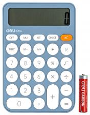 Калькулятор настольный Deli EM124BLUE синий 12-разр. (EM124BLUE)