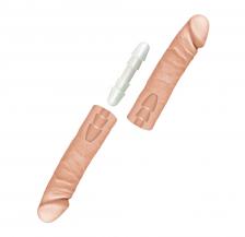 Фаллоимитатор Doc Johnson The D Double D 16 inch, телесный