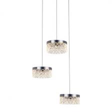Подвесной светильник светодиодный Delight Collection Diamond cut MD21020075-3A chrome DeLight Collection
