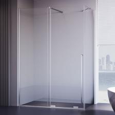 Душевой уголок Veconi Premium Trento PTC-SP-50CH 110х80 см, профиль хром, стекло прозрачное