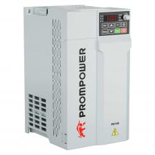 PD150 – это серия преобразователей частоты (ПЧ) низкого напряжения, предназначенная для работы с механизмами без тяжелых пусков и высоких пусковых моментов, например насосы, вентиляторы, компрессоры и др. Отличительными особенностями PD150 являются: Двойной номинал мощностей для всего модельного ряда; Единая структура параметров с модельным рядом ПЧ PROMPOWER; Возможность настройки с помощью программного обеспечения PDSoft; Работа с асинхронными электродвигателями с короткозамкнутым ротором (АД с КЗР) в режиме воль-частотного управления и синхронными электродвигателями с постоянными магнитами в роторе (СДПМ) в режиме векторного управления; Встроенные защитные функции (от короткого замыкания на выходе ПЧ, от потери входной/выходной фазы, от перенапряжения, от пониженного напряжения, от потери сигнала обратной связи. Технические особенности: Двойной номинал мощности: нормальный/тяжелый режим работы Скалярное управление асинхронными двигателями с короткозамкнутым ротором и синхронными двигателями с постоянными магнитами Встроенный тормозной транзистор Монтаж на DIN рейку моделей до 7,5кВт Встроенный ЭМС-фильтр класса С3 Широкий набор защитных функций преобразователя и электродвигателя