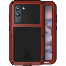 Ударопрочный чехол Love Mei Powerful для Samsung Galaxy S23, цвет Red