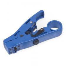 для зачистки кабеля Cabeus Инструмент для зачистки и обрезки витой пары (UTP/STP) и телефонного кабеля диаметром 3.2 -9 мм, с регулировкой [TL-7500A]