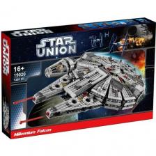 Конструктор Звездные войны " Сокол тысячелетия " 1381 деталей.