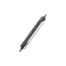 Сверло центровочное 1x50 мм, ВК8, тип А цельное, двустороннее CNIC 40817 применяется для раззенковки отверстий, формирования центровочных отверстий и высверливания срезанных заподлицо шурупов, винтов и болтов. Имеет предохранительный конус с углом 60°. Внимание, изображение товара может отличаться от реального! Верные параметры указаны в технических характеристиках товара.