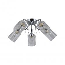 Люстра ЭкономСвет эконом 12192/5CR CL