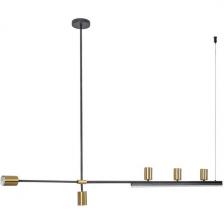 Подвесной светильник Kink Light Рия 07618-180,36 латунь GU10 5*5W+Led 18W (3000K)