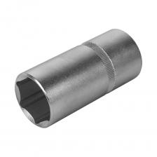 Головка торцевая Глубокая торцевая головка КОБАЛЬТ 1/2, 27мм, Cr-V 644-146