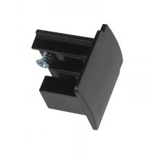 Заглушка торцевая UFB-C41 BLACK 1 POLYBAG для шинопровода. Цвет — черный, цена за 1 шт