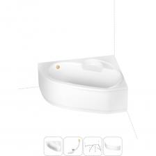 Акриловая ванна Bell Pro производится в размерах от 14095 до 170110 см с лево- и правосторонним разворотом, отлично подходит как для небольших помещений, так и для просторных ванных комнат. Диагональное расположение чаши позволяет эффективно использовать доступное пространство: одновременно иметь увеличенную длину купели для комфортного купания и оптимальный объем для принятия душа. Основа ванн из литьевого акрила — жесткий 4 мм лист полиметилметакрилата (ПММА), который помещают в вакуум-формовочное оборудование и под большим давлением заполняют матрицу будущей ванны. Для максимальной прочности конструкции по всему основанию купели закладывается усиленная плита ДСтП, а внешняя сторона покрывается смесью полимера с отвердителем и ровингом. После отверждения в ванне высверливают отверстия для слива-перелива. Сифон-автомат Useful Extras от Wellsee изготовлен из полипропилена высокой термической стойкости и прочности, неуязвим к воздействию агрессивных химических средств. Самоочищающаяся форма и изгибы сифона препятствуют скоплению грязи внутри обвязки и поддерживают высокую пропускную способность — 50 л/мин. Конструкция ванны предполагает установку на поперечные ножки или усиленный металлический каркас с максимальной нагрузкой до 500 кг и предусматривает дополнительную фиксацию к стене. Наличие регулировок на каждой ножке и распорках обеспечивает удобство установки на различных поверхностях.