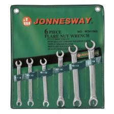 Набор ключей гаечных разрезных в сумке Jonnesway W24106S 047328, 8-19 мм, 6 предметов