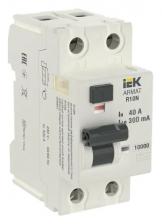 IEK ARMAT Выключатель дифференциального тока R10N 2P 40А 300мА тип A, AR-R10N-2-040A300 1 шт