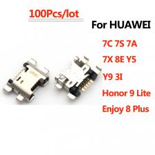 Разъемы Micro USB для Huawei 7C 7S 7A 7X 8E Honor 9 lite Enjoy 8 Plus Y5 Y9 3I (100 шт.)
