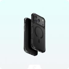 Чехол Uniq Combat Carbon MagSafe для iPhone 17 Pro Max (Black)