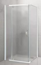 Душевой уголок Royal Bath HPVD 80х70 профиль белый стекло матовое