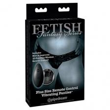 Вибратор PIPEDREAM Вибропуля с трусиками и пультом ДУ Remote Control Vibrating Panties размер Plus Size