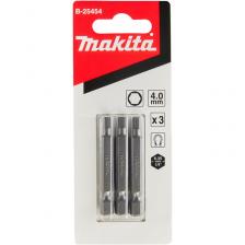 Насадка бита HEX4.0, 50 мм, E-form (MZ), 3 шт. Makita (B-25454), цена за 1 упак