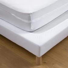 Простыня защитная для матраса из джерси 160 x 200 см белый