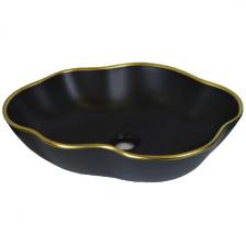 Раковина Bronze de Luxe Black Orchi, черный (1395)