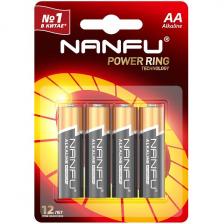 Батарейка Nanfu AA (4 шт) LR6-4B