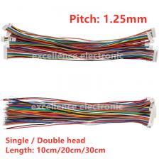 Mini Micro JST разъемы 1.25мм с проводом 10 шт