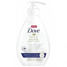 Мыло-крем жидкое 250 мл, DOVE "Красота и уход", дозатор, 1шт в компл.