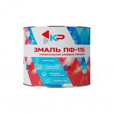 Быстросохнущая атмосферостойкая краска Краска быстросохнущая, атмосферостойкая КР ПФ-115 черная, 1,8 кг 4610044290716