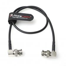 Alvin's Cables 12G SDI кабель гибкий, BNC между мужчинами под прямым углом для RED Komodo | Экранированный кабель Atomos Monitor 75 Ом для 4K