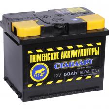 Автомобильный аккумулятор Tyumen Battery Standard 60 Ач прямая полярность L2