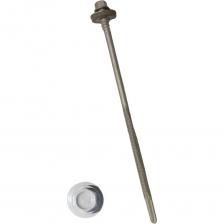 Самосверлящий винт Саморез для сэндвич-панелей HARDWEX ТМ HWX16-P20-6.3/5.5x190 мм, св.№6, RUSPERT, RAL 7047, 50 шт. 5190002408937