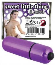 Вибропули Фиолетовая вибропуля Sweet Little Thing - 7 см.