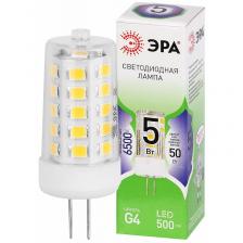 LED G4-JC-5W-865-12V GL Лампа светодиодная ЭРА GREEN LINE LED G4-JC-5W-865-12V GL G4 5Вт капсула холодный свет, цена за 1 шт