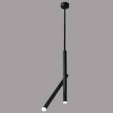 Подвесные светильники Barcato, черные/белые, алюминий, LED, 2x5Вт