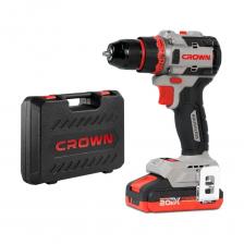 Шуруповерт аккумуляторный CROWN CT21128HMX-2 BMC– это мощный, надежный и удобный инструмент, созданный для профессионалов и тех, кто ценит качество и комфорт в работе. Подходит для широкого спектра задач – от сборки мебели до строительных работ. Легкий вес, эргономичная форма и дополнительные функции дрели шуруповерта аккумуляторной делают работу с инструментом приятной и эффективной. Ключевые особенности:Бесщеточный мотор: Высокая производительность, долговечность и энергоэффективность.Муфта ограничения крутящего момента: Легко настраивайте силу затяжки шурупов и саморезов, а также выполняйте сверление с максимальной точностью.Блокировка шпинделя и одномуфтовый патрон: Быстрая и удобная замена оснастки одной рукой – никаких лишних движений!Двухскоростной редуктор и по 3 электронные передачи: Оптимальная адаптация под различные задачи.Подсветка рабочей зоны: Светодиодная подсветка обеспечивает четкую видимость даже в условиях недостаточного освещения.Эргономичный дизайн: Обрезиненные вставки обеспечивают надежный захват и фиксацию на наклонных поверхностях.Поясная клипса: Удобство ношения и работы на высоте – инструмент всегда под рукой.Защита от перегрузки/перегрева.Мгновенный тормоз двигателя.Универсальная аккумуляторная системаCROWN 20VMax.Аккумуляторы и ЗУ в комплекте.Гарантия 1+1 (1 год дополнительной гарантии при условии регистрации инструмента на официальном сайте производителяhttps://crown-tools-eu.ru/ в течение 28 дней со дня покупки).