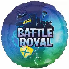 Воздушный шар фольгированный 18" Battle Royal, круг