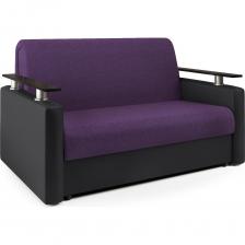 Диван аккордеон Шарм 100 сочетает в себе комфорт и стильный дизайн, который гармонично впишется в любой интерьер. Обивка из велюра и экокожи бежевого цвета придает дивану изысканный вид. Диван оснащен раскладным механизмом "аккордеон", который обеспечивает удобство и простоту использования. Благодаря этому, диван легко превращается в просторное спальное место размером 194 x 100 см, а высота сиденья - 50 см. Диван имеет габариты 120 см в ширину, 110 см в глубину и 95 см в высоту. Каркас дивана выполнен из массива дерева, ЛДСП и ДВП, что гарантирует его прочность и долговечность. Наполнитель из пенополиуретана обеспечивает мягкость и комфорт при использовании. Диван оборудован подлокотниками, выполненными из жесткого материала, что придает ему дополнительную устойчивость и позволяет комфортно разместиться на диване. Также диван оснащен ящиком для белья, что делает его еще более функциональным и практичным. Диван аккордеон Шарм 100 обладает максимальной нагрузкой до 140 кг, что делает его подходящим для людей разного телосложения. Производитель дивана – компания Шарм-Дизайн, зарекомендовавшая себя на рынке мебели как надежный и качественный производитель. Диван с механизмом аккордеон прекрасно сочетается с классическим интерьером, а его стиль подойдет для гостиной.