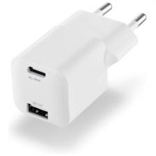 Зарядное устройство uBear Pulse Dual, GaN, белый (WC13WHPD30QC18-AC)