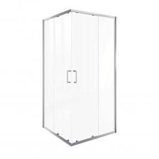 Душевой уголок Good Door Lite CR-100-C-CH хром 100х100х190 см квадрат стекло прозрачное 5 мм (ЛТ00006)
