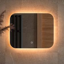Зеркало Defesto Opti DF 2811SH 50х40 с LED-подсветкой, 3000К, сенсорный выключатель