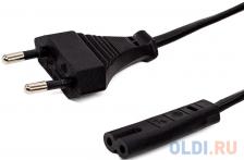 Filum Кабель питания CEE 7/16- С7, 3х0.5мм, 220В, 2.5A, чёрный, 1.8м [FL-PC2.5-EU-C7-1.8M](873353)