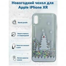 Новогодний чехол Ель для Apple iPhone Xr / чехол на айфон хр