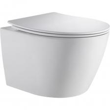 Orange C07-150W Подвесной безободковый унитаз TORNADO - функциональное и эргономичное решение. Материал санфарфор отличается беспористой структурой, высокой прочностью и стойкостью к появлению пятен, что позволит сохранить первоначальный вид изделия на долгие годы использования. Обтекаемая форма корпуса не позволяет скапливаться пыли. Отличительная особенность данной модели - смыв Торнадо (эффект водоворота), работает максимально бесшумно и эффективно, осуществляется даже небольшим количеством воды. Безободковая модель - отсутствие недоступных областей для уборки обеспечит простой уход и отсутствие посторонних запахов. В комплекте быстросъемная крышка-сиденье с функцией плавного закрывания Soft-close, сиденье изготовлено из прочного материала - дюропласта, петли крышки-сиденья из нержавеющей стали. Скрытая система монтажа, цвет глянцевый белый. Инсталляция приобретается дополнительно.