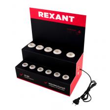 Rexant 604-802 Демо-тестер акриловый для ФИЛАМЕНТА, AC 220V, со шнуром питания 1 шт