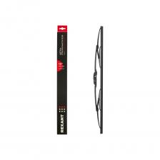 Каркасные щетки стеклоочистителя Classic предназначены для очистки автомобильного стекла от воды, снега, грязи и т.д. Несмотря на простоту конструкции, изделия эффективно удаляют загрязнения. В скелете традиционных щеток находятся подвижные коромысла, благодаря которым резиновая лента плотно прилегает к лобовому стеклу. Резинка с графитовым напылением обеспечивает бережное и мягкое очищение, не повреждая стекло. Металлический каркас, обладающий антикоррозийным покрытием, устойчив к воздействию окружающей среды и отличается долгим сроком службы. Щетки эффективно выполняют свои функции при низких и высоких температурах от -20 до +60 С.